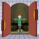 Tulip enters the Infinity Train.